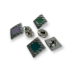 14 x 14 mm Snap Fasteners Enameled Jacket Snap Button E 618