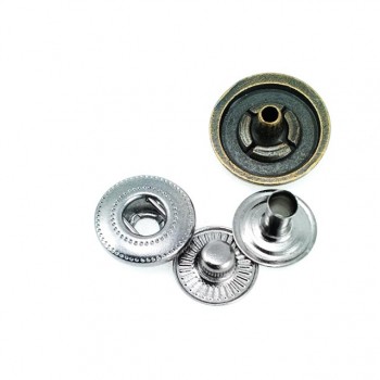 15 mm - 24 L Flat Coin Type Snap Fasteners Button E 624