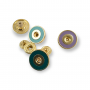 18 mm - 29 L Snap Fasteners Button Enamel Coat and Cardigan Snap Button E 637 MN