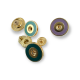 18 mm - 29 L Snap Fasteners Button Enamel Coat and Cardigan Snap Button E 637 MN