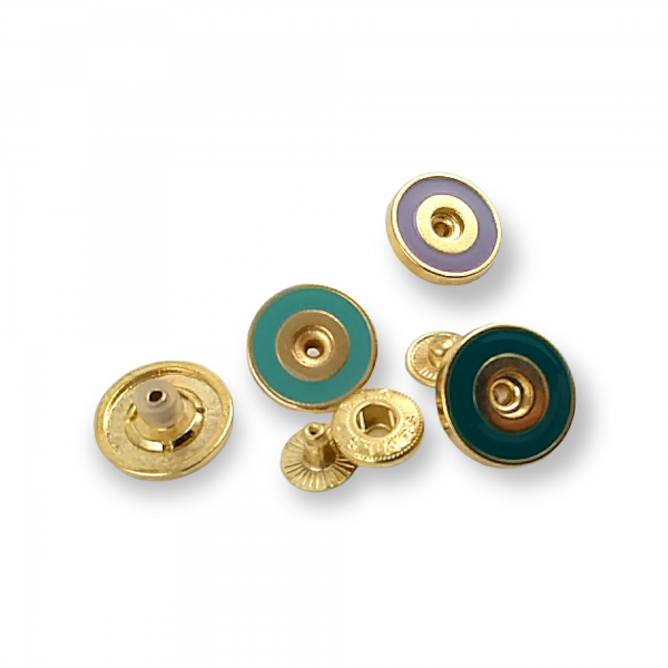 18 mm - 29 L Snap Fasteners Button Enamel Coat and Cardigan Snap Button E 637 MN