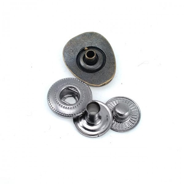 23 x 13 mm Snap Fasteners Button Dot Pattern E 66