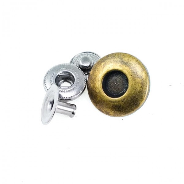 Metal Aesthetic snap button 16 mm - 25 size E 667