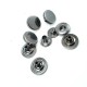 13 mm - 20 L Flat Coin Shape Snap Button E 693