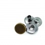 11 mm - 19 L Small Size Flat Coin Type Snap Fasteners Button E 727