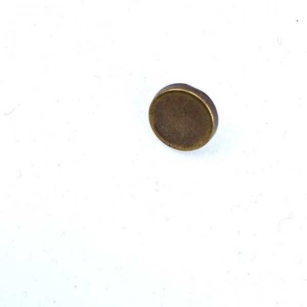 11 mm - 19 L Small Size Flat Coin Type Snap Fasteners Button E 727