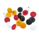17 mm 28 L  Plain Painted Snap Fasteners Button Honeycomb Pattern E 769 MN