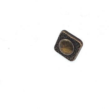 11 x 10 mm Square Design Snap Fasteners Button E 789