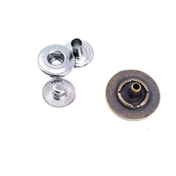 Metal snap button 16 mm - 26 size E 794