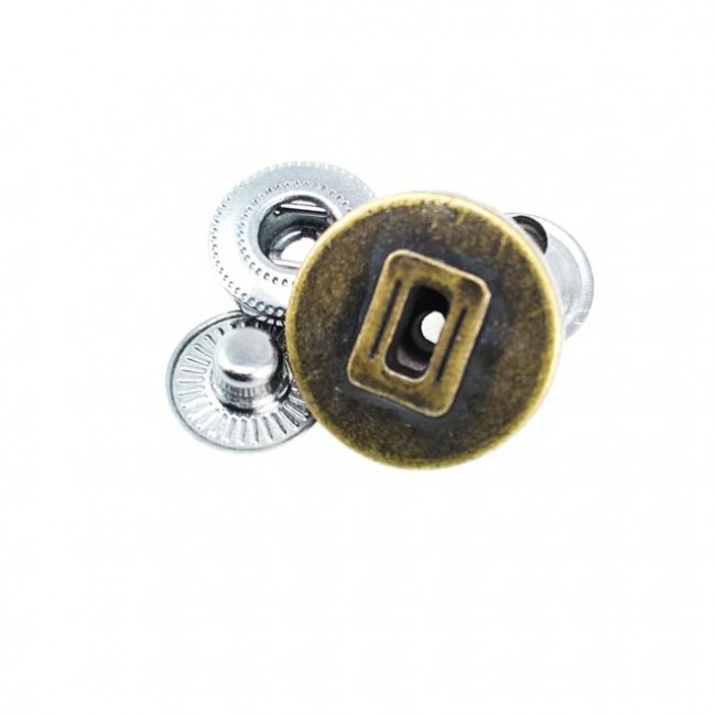 Metal çıt çıt düğme estetik ve Şık 17 mm çap E 824 Metal çıt çıt düğme estetik ve Şık 17 mm çap E 824