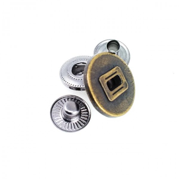 17 mm 28 L Zamak Snap fasteners Button Aesthetic and Stylish E 824