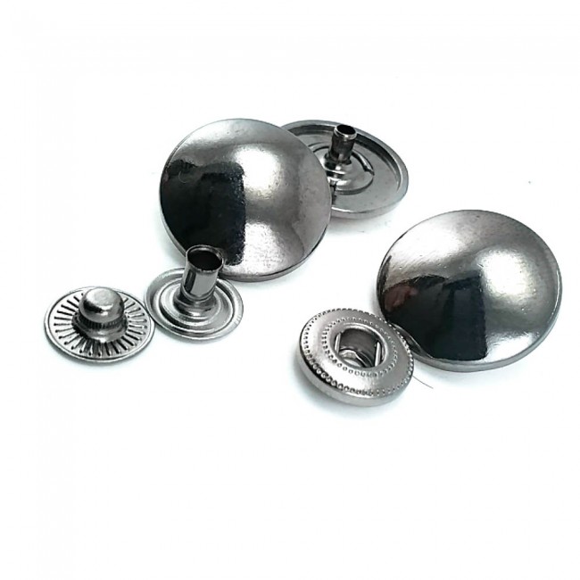 Metal çıt çıt düğme 20 mm - 32 boy E 983 Metal çıt çıt düğme 20 mm - 32 boy E 983