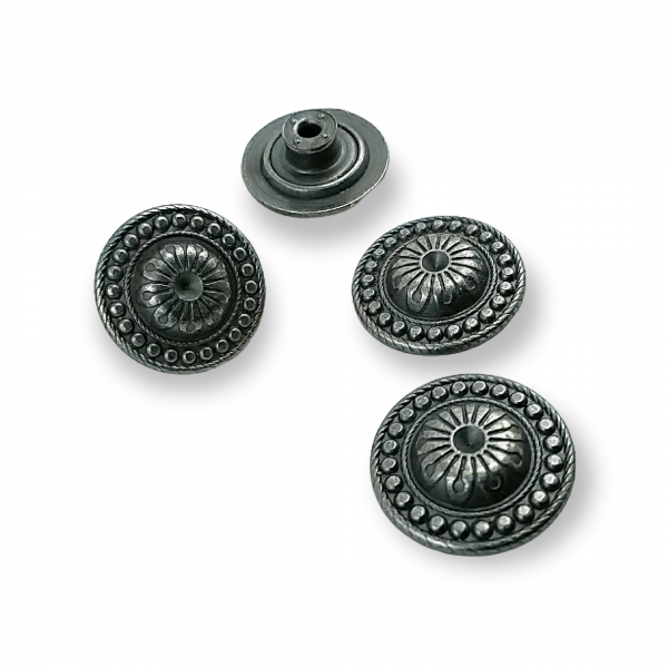 20 mm - 32 L  Dot Patterned Jeans Button E 1004