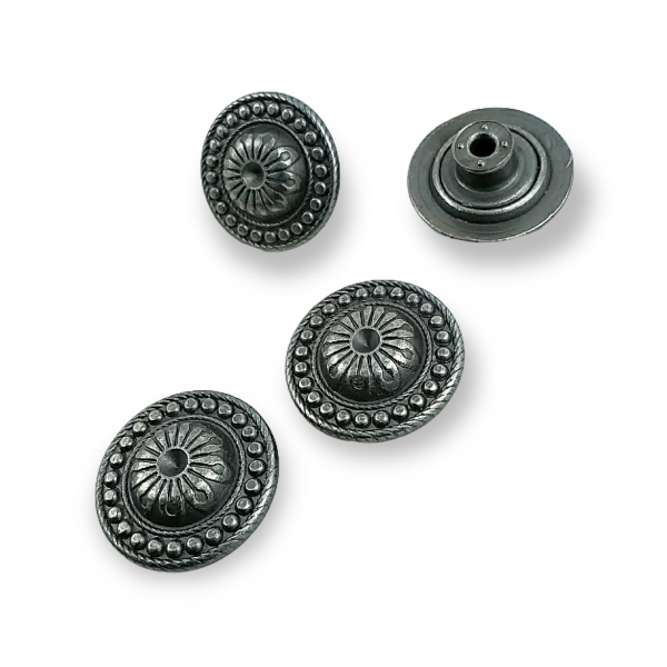 20 mm - 32 L  Dot Patterned Jeans Button E 1004