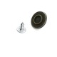 17 mm 27 L Ring Pattern Enameled Jeans Button E 1060