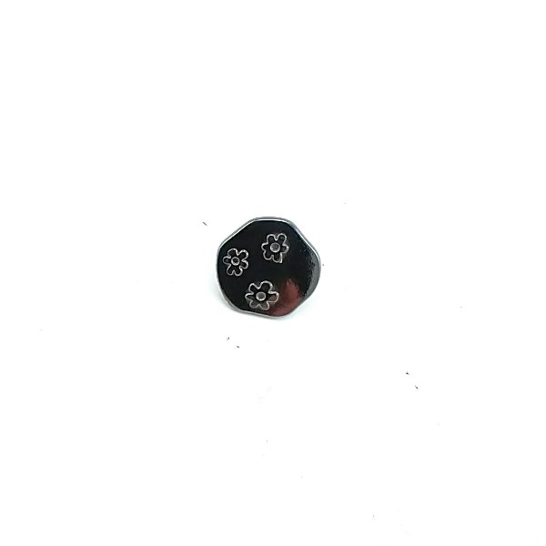 Çakma düğme 19 mm E 1061 Black Nikel