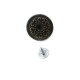 20 mm 32 L Patterned Jeans Button E 1068