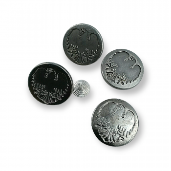 19 mm Jeans Button - Metal Jeans Button - Snap Button E 1080