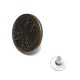 19 mm Kot Düğmesi - Zamak Düğme - Çakma Düğme  E 1080