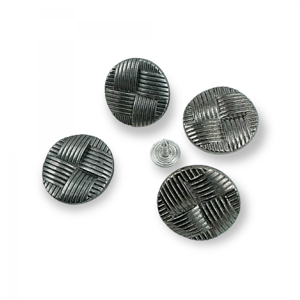 19 mm 30 L Jean Button Rivet Nails - Straw Pattern  E 1118