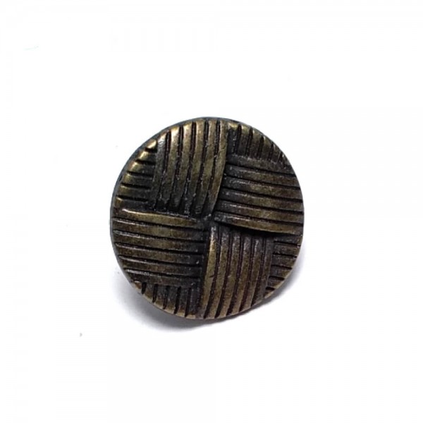 19 mm  Kot Düğmesi Hasır Desen ve Çivisi  E 1118