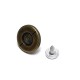 17 mm 26 L Screw Shape Jeans Button E 1184