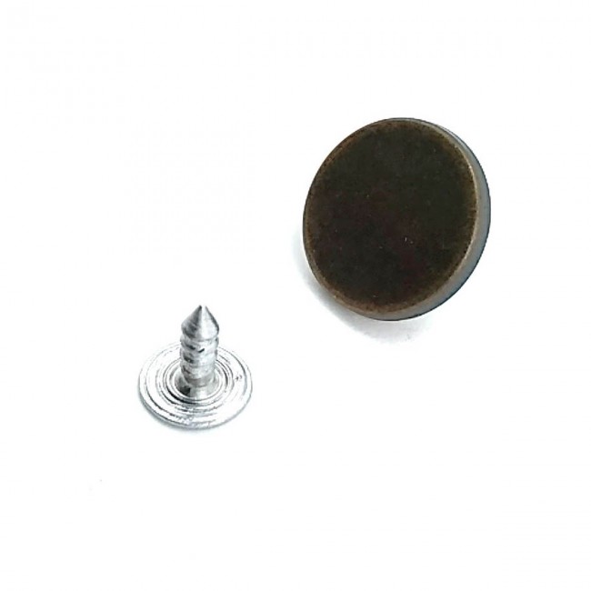 18 mm Sade Tasarımlı Çakma Düğme E 1374 18 mm Sade Tasarımlı Çakma Düğme E 1374