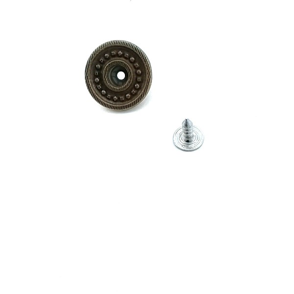 20 mm 32 boy Çakma Düğme Kot Düğmesi Nokta Desenli  E 155