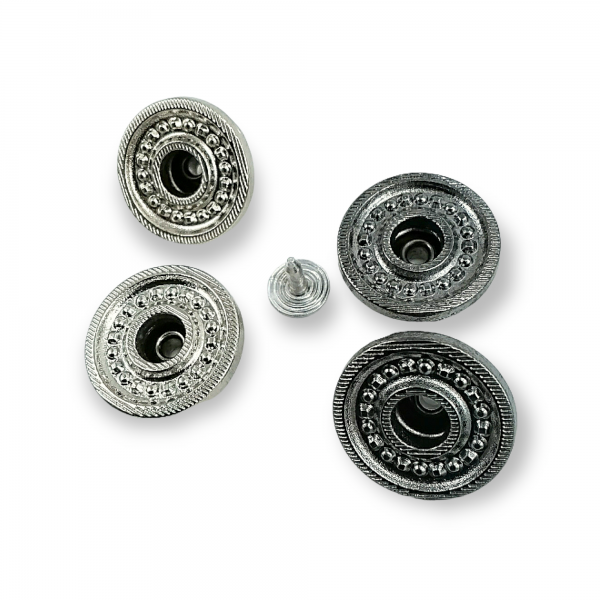 20 mm 32 L Jeans Button Snap Button Dot Patterned E 155