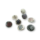 20 mm 32 L Jeans Button Enameled Button Square Patterned E 223