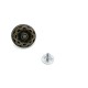 17 mm 28 L  Jeans Button with Decorative Pattern E 309