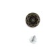 17 mm 28 L  Jeans Button with Decorative Pattern E 309