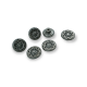 17 mm 28 L  Jeans Button with Decorative Pattern E 309