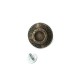 22 mm 35 L Brand Written Jeans Button E 316