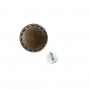 22 mm 37 L  Stitch Mark Snap-in button E 338