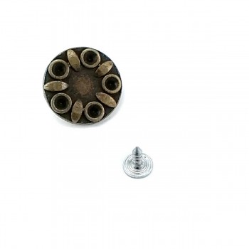 23 mm 37 L Rhinestone Star Design Snap Button E 433