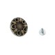 23 mm 37 L Rhinestone Star Design Snap Button E 433
