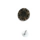 19 mm 30 boy Taşlı Çiçek Tasarımlı Kot Düğmesi E 434