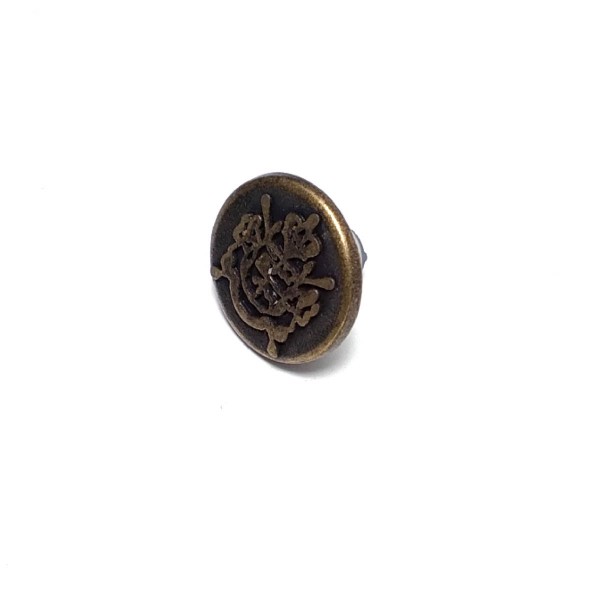 17 mm 27 L Shield Logo Jeans Button E 566