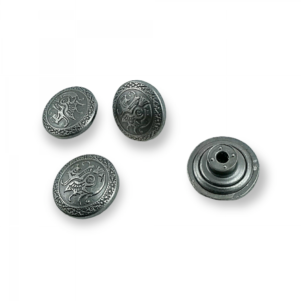 17 mm 28 L Jeans Button with Logo E 638