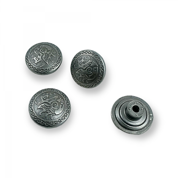 17 mm 28 L Jeans Button with Logo E 638