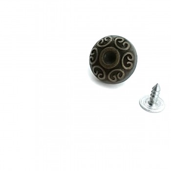 18 mm 29 L Patterned Snap Button E 762