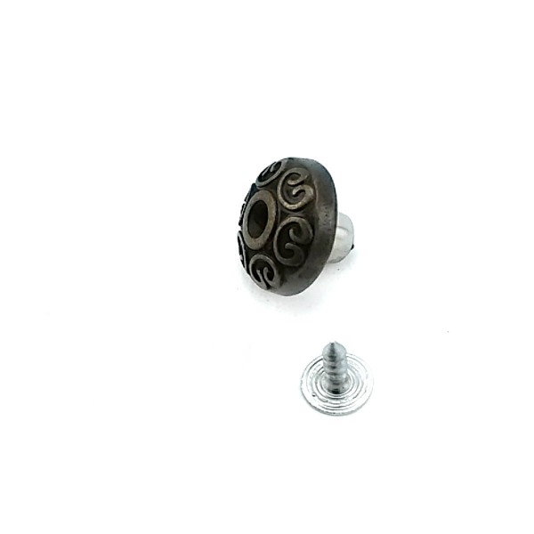 18 mm 29 L Patterned Snap Button E 762