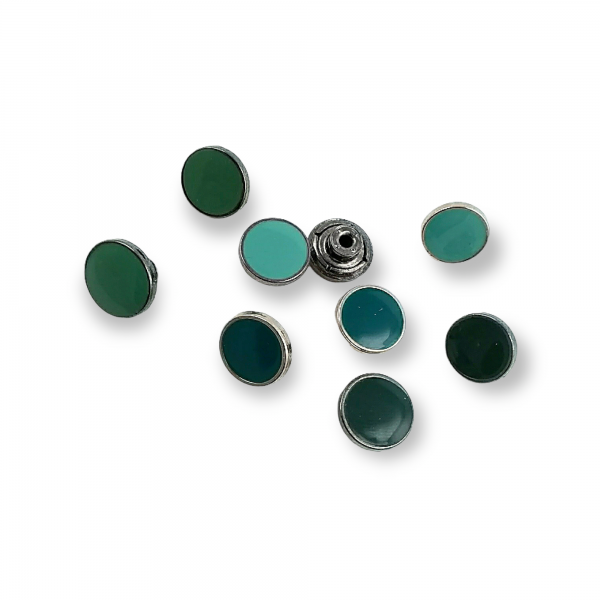 15 mm 24 L Enameled Jeans Button E 821