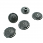 17 mm 28 L Patterned Jeans Button E 853