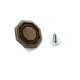 21 mm 34 L  Octagonal Enameled Jeans Button E 862