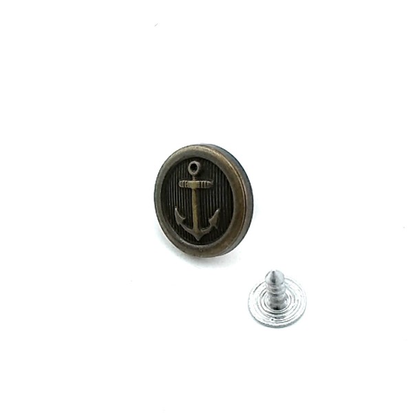 17 mm 28 L Anchor Pattern Snap button E 906