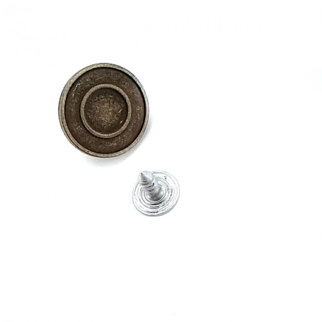 17 mm Halkalı Kot Düğmesi E 940 17 mm Halkalı Kot Düğmesi E 940