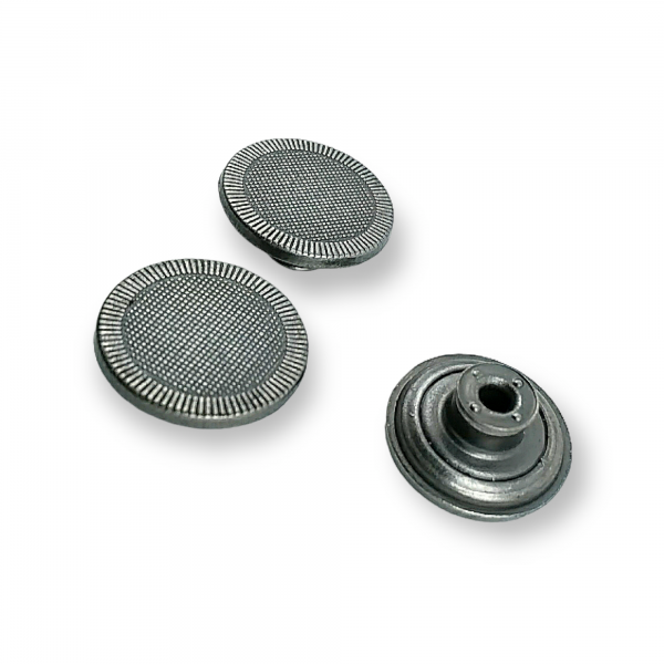 16 mm Dotted Stripe Fastening Button E 974