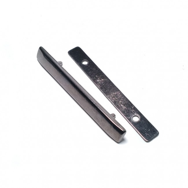 Çanta aksesuarı zamak metal 60 x 7 mm E 1835 Çanta aksesuarı zamak metal 60 x 7 mm E 1835